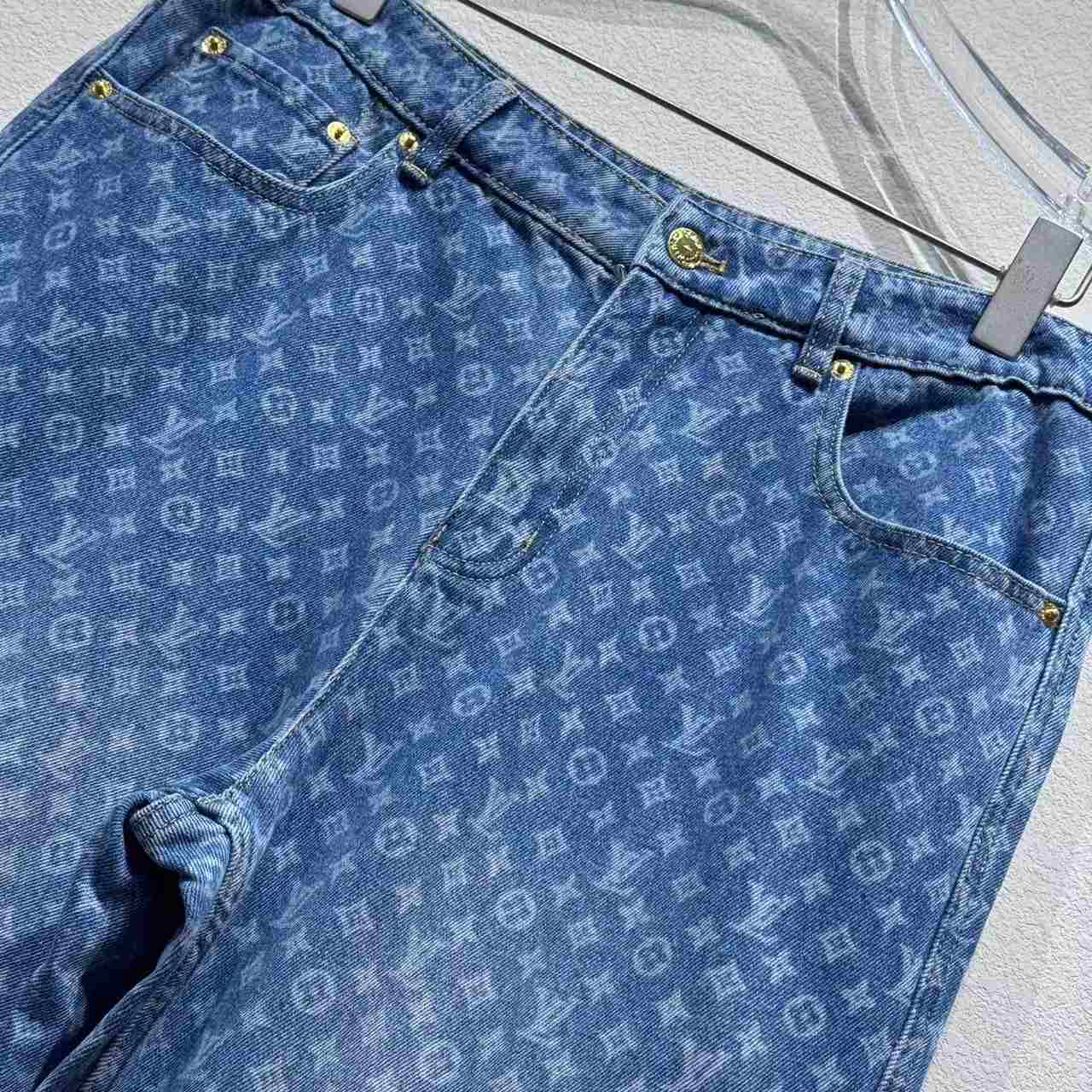 Louis Vuitton Monogram Flared Jeans   1AHENS - DopestKickz