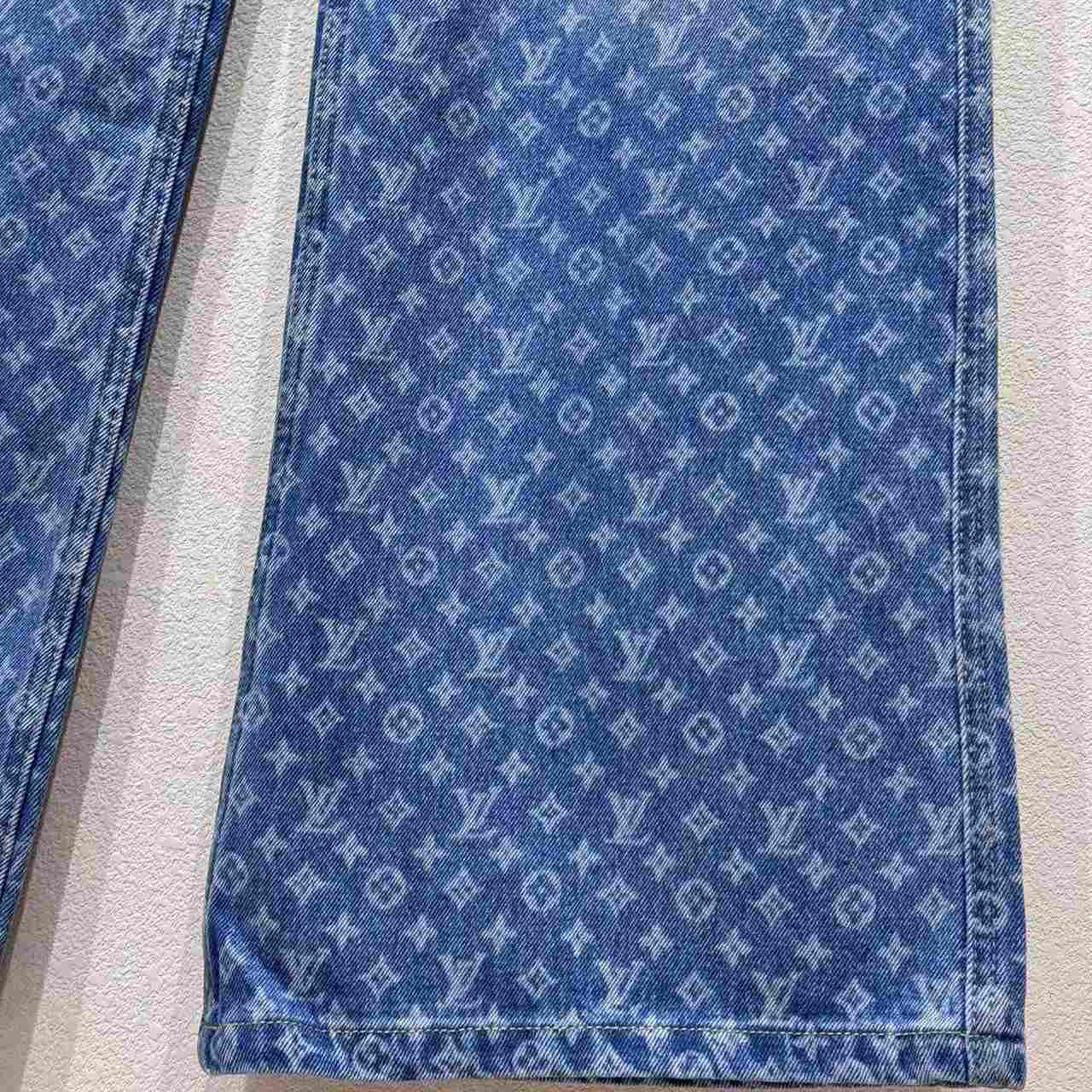 Louis Vuitton Monogram Flared Jeans   1AHENS - DopestKickz