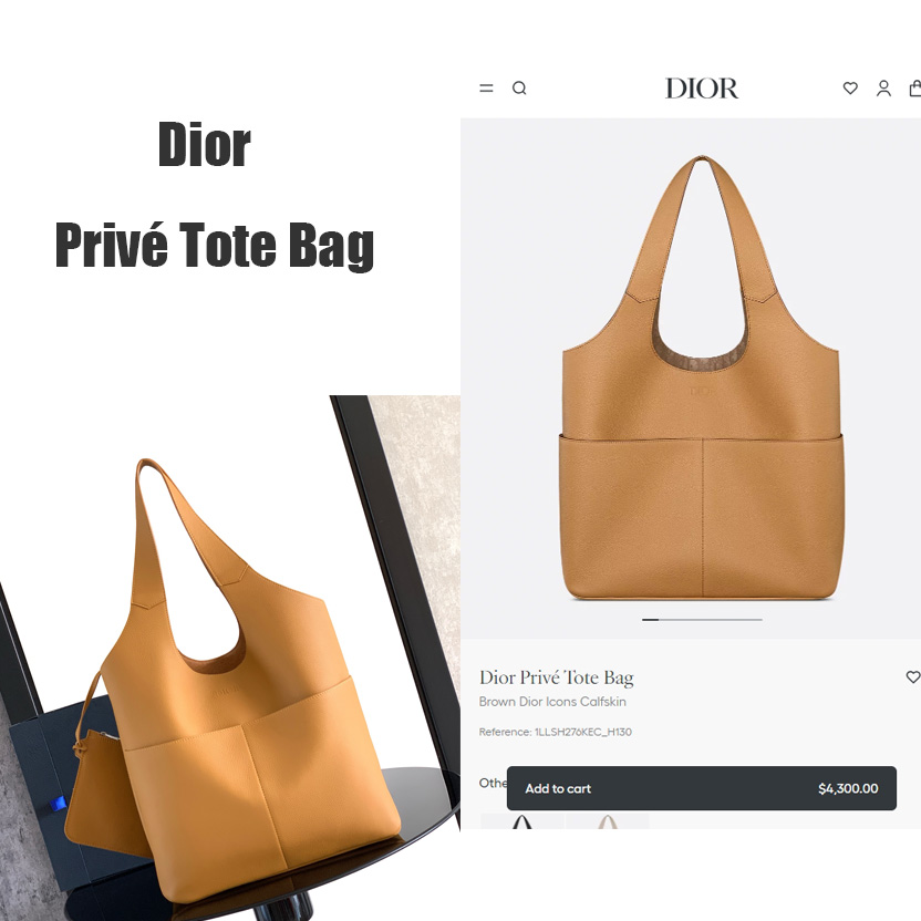Dior Privé Tote Bag  - DopestKickz
