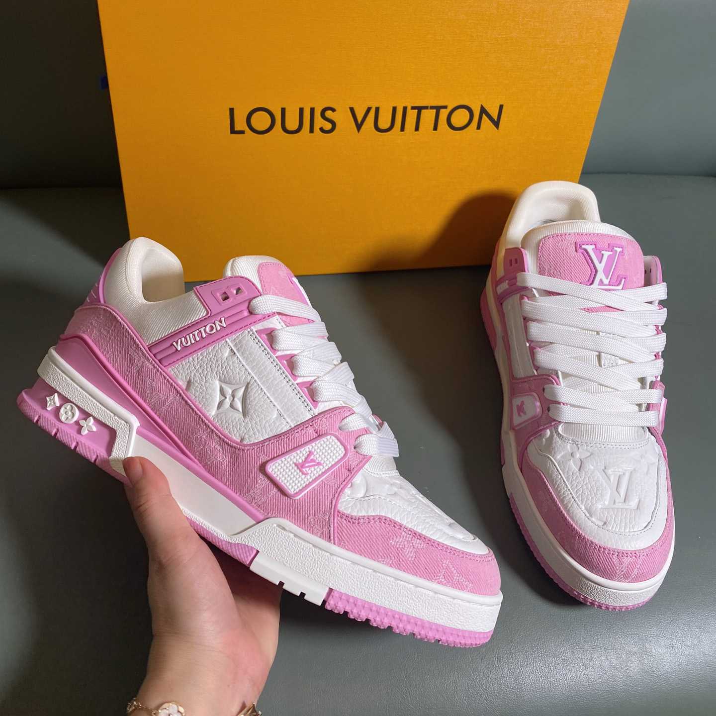 Louis Vuitton LV Trainer Sneaker      1AIKOM - DopestKickz