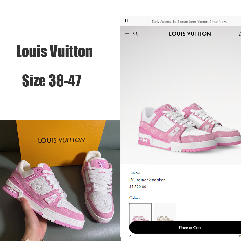 Louis Vuitton LV Trainer Sneaker      1AIKOM - DopestKickz