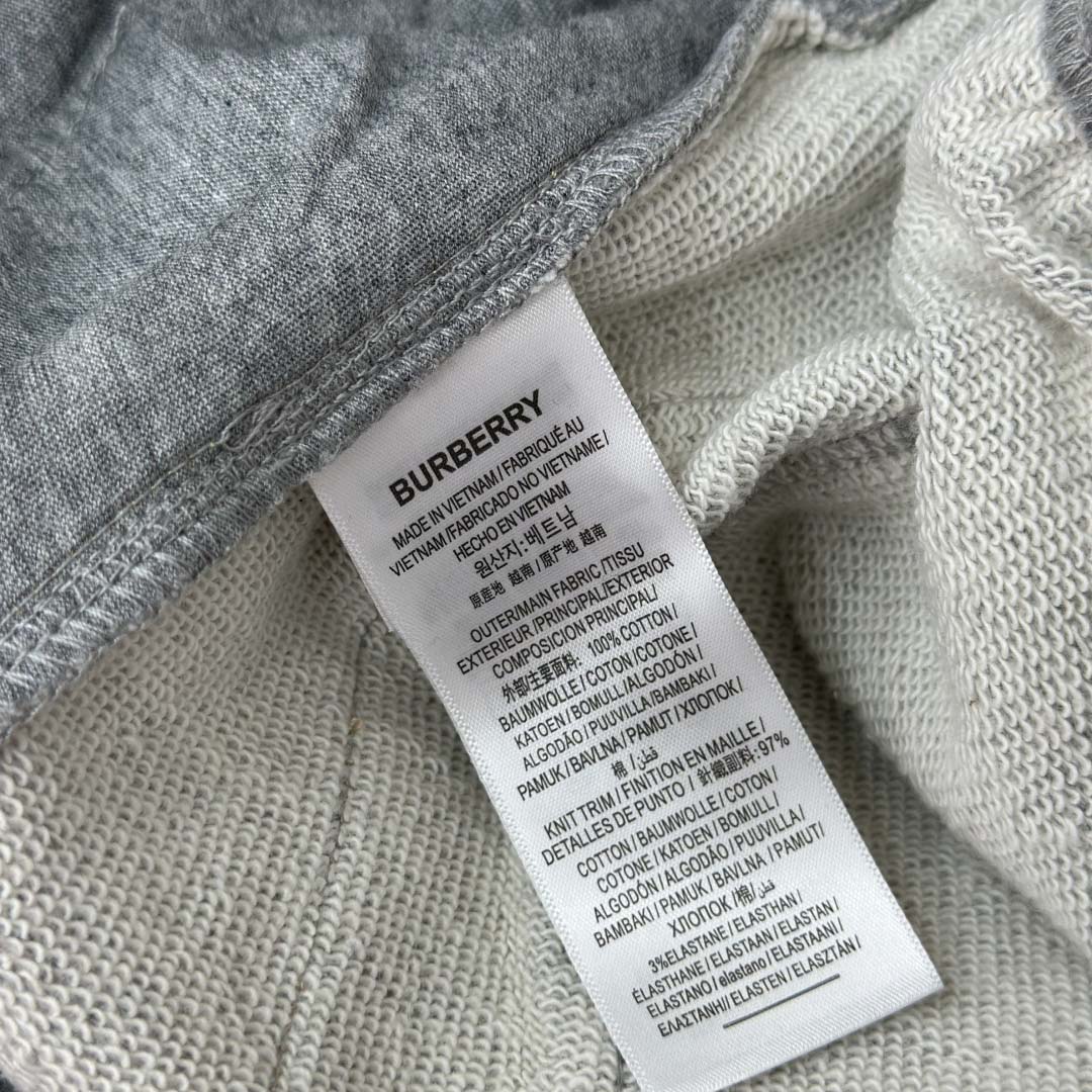 Burberry Check Trim Cotton Jogging Pants - DopestKickz