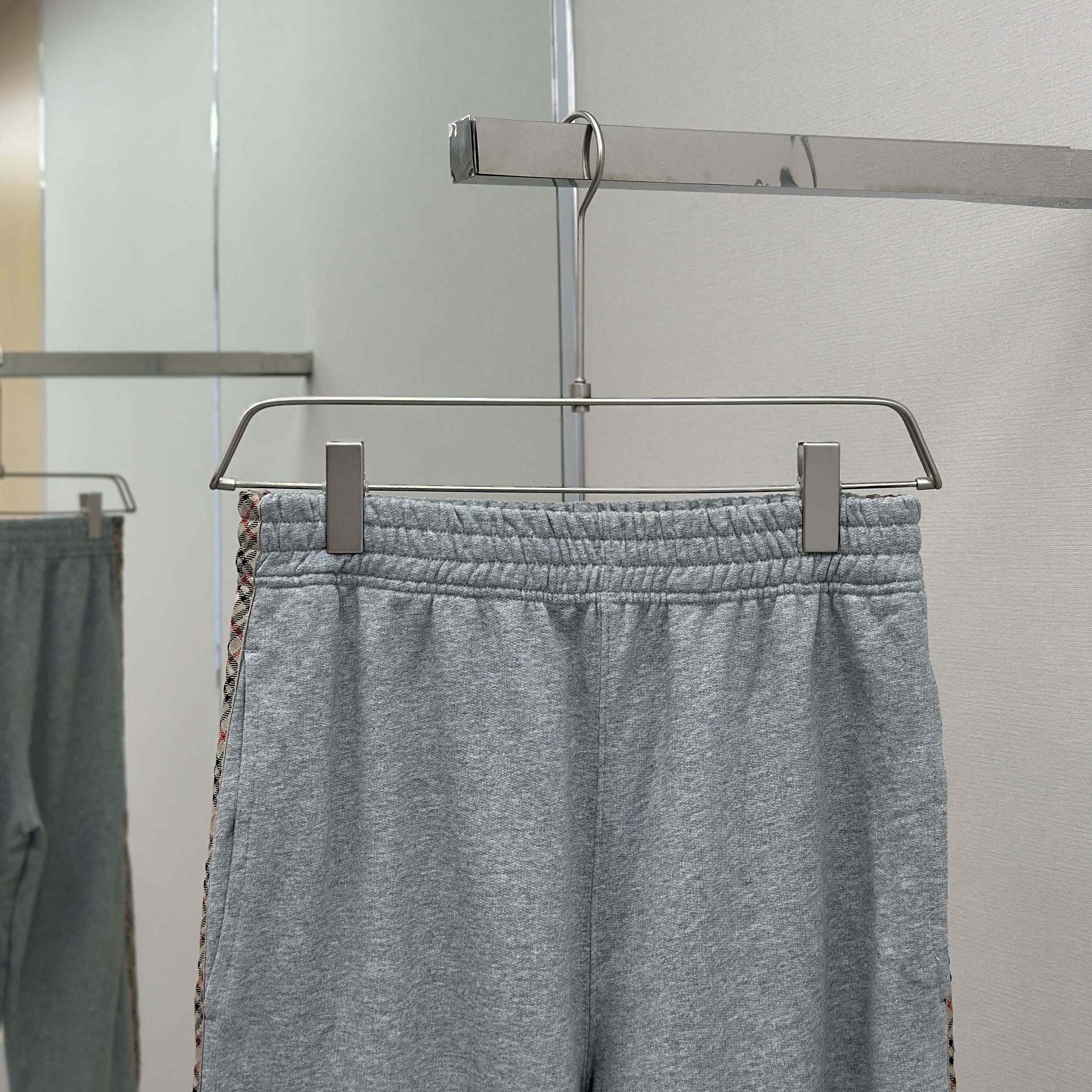 Burberry Check Trim Cotton Jogging Pants - DopestKickz