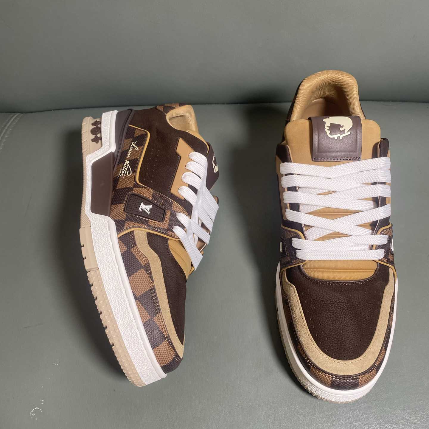 Louis Vuitton LV Trainer Sneaker     1AIN14 - DopestKickz