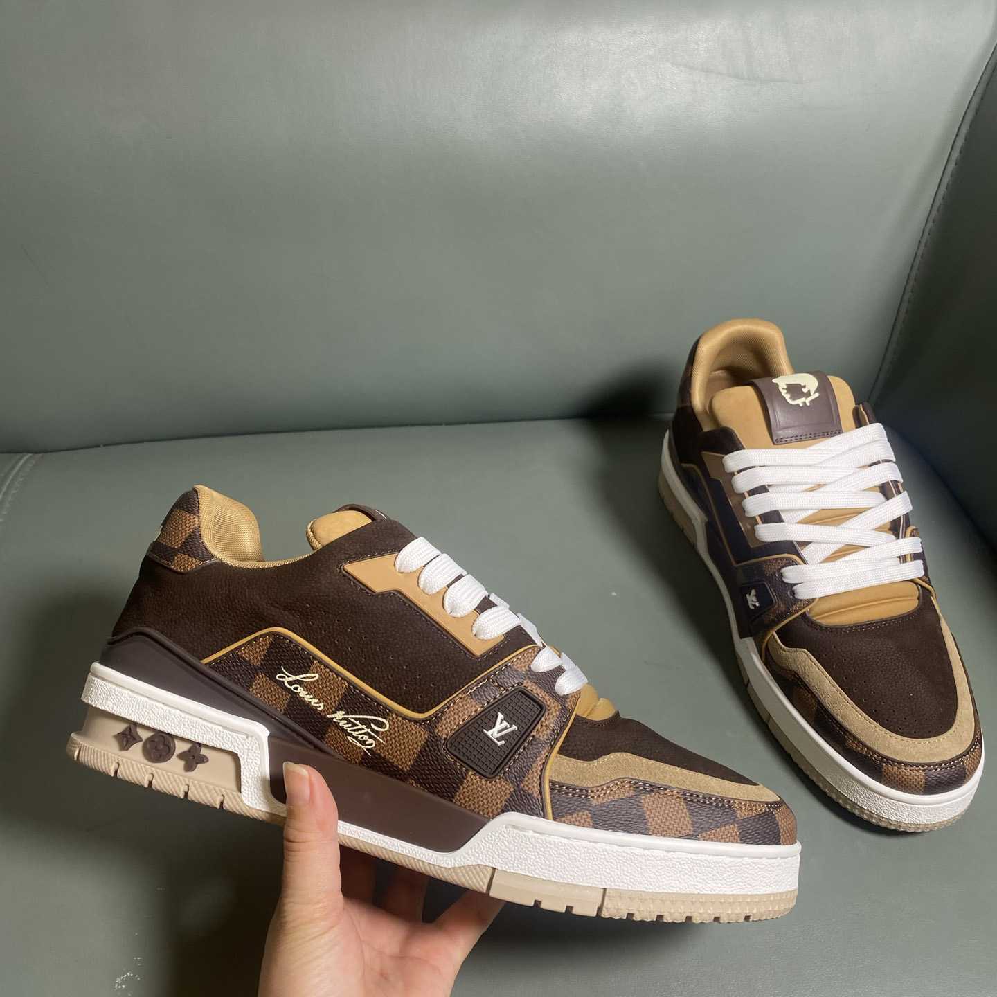Louis Vuitton LV Trainer Sneaker     1AIN14 - DopestKickz