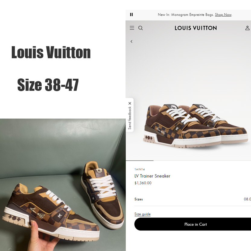 Louis Vuitton LV Trainer Sneaker     1AIN14 - DopestKickz