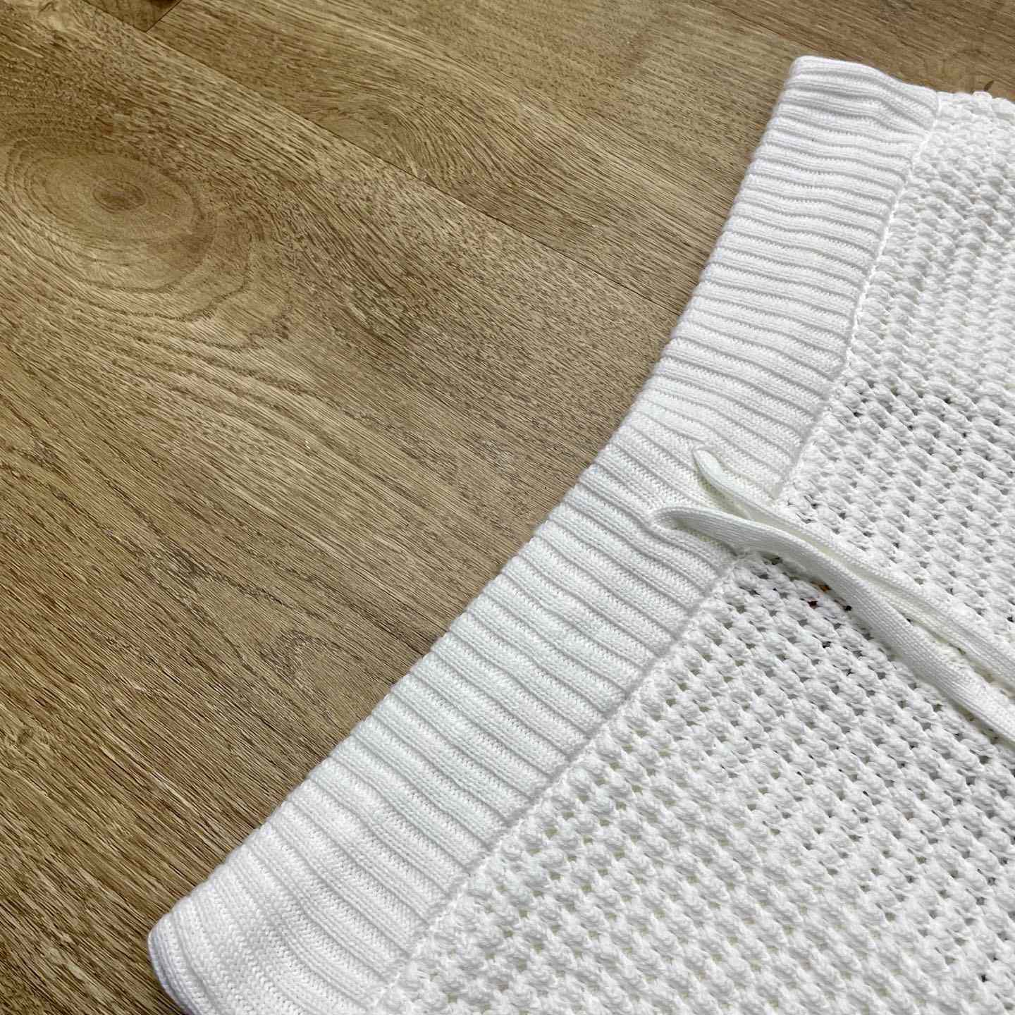 Casablanca Cotton Tennis Crochet Shorts    D0104 - DopestKickz