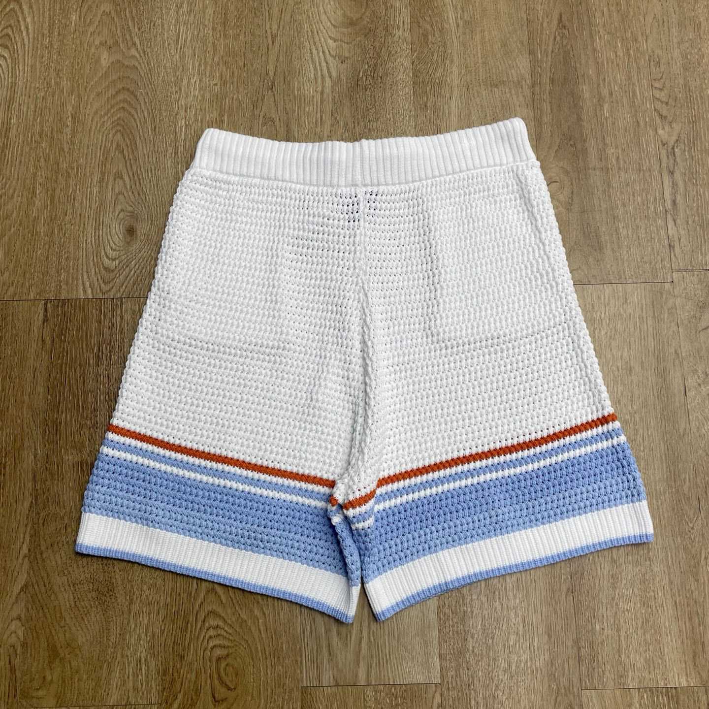Casablanca Cotton Tennis Crochet Shorts    D0104 - DopestKickz