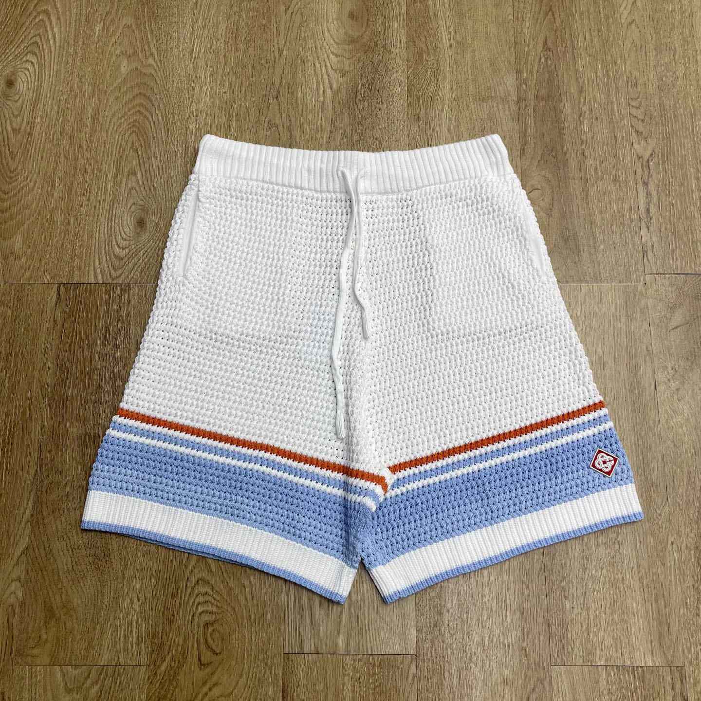 Casablanca Cotton Tennis Crochet Shorts    D0104 - DopestKickz