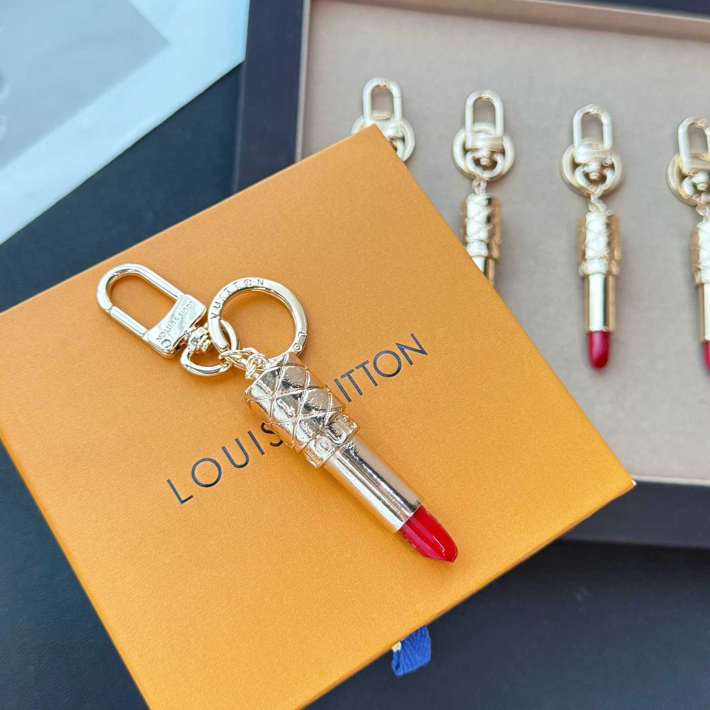 Louis Vuitton LV Lipstick Bag Charm   M03006 - DopestKickz
