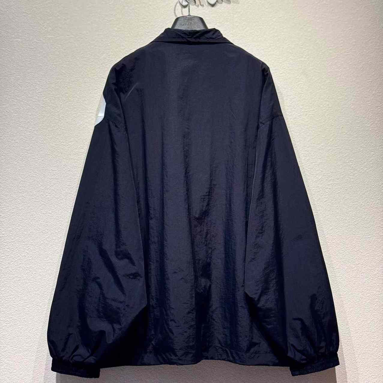 Balenciaga Loop Sports Icon Tracksuit Jacket In Black - DopestKickz