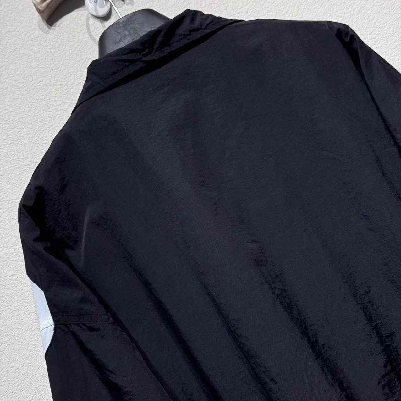 Balenciaga Loop Sports Icon Tracksuit Jacket In Black - DopestKickz