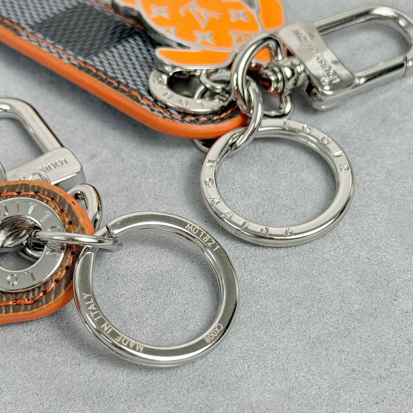 Louis Vuitton Dragonne Tab Key Holder and Bag Charm   M02558 - DopestKickz