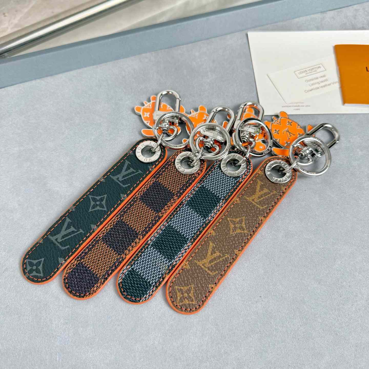 Louis Vuitton Dragonne Tab Key Holder and Bag Charm   M02558 - DopestKickz