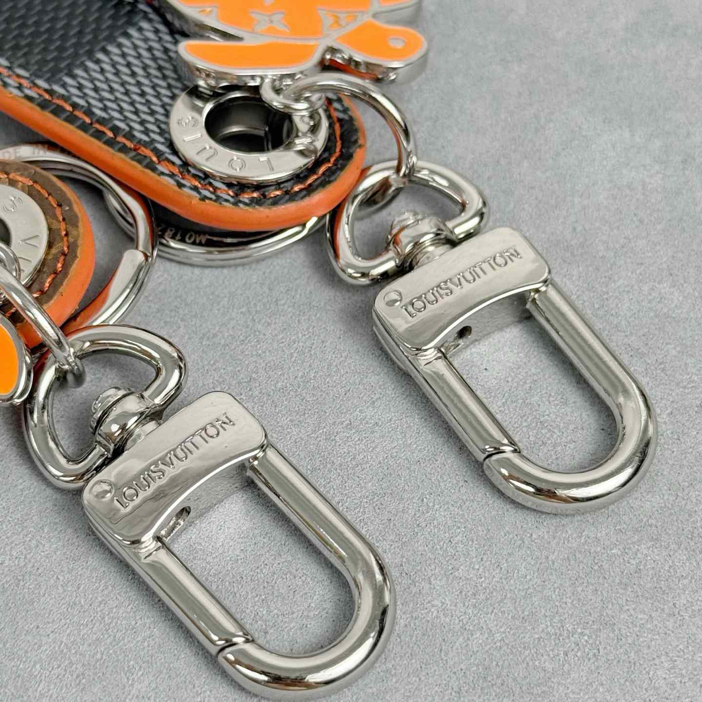 Louis Vuitton Dragonne Tab Key Holder and Bag Charm   M02558 - DopestKickz