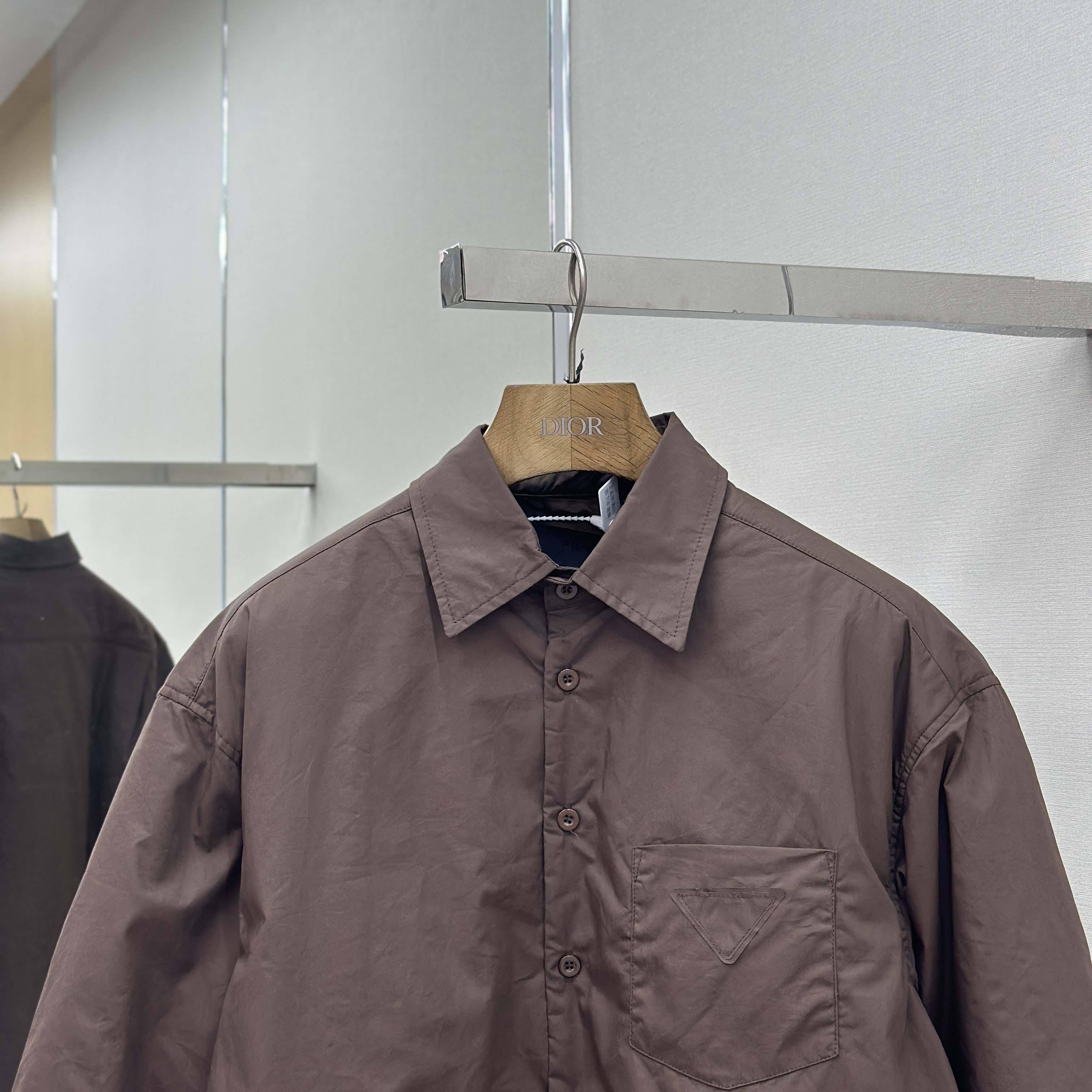 Prada Light Re-Nylon Shirt - DopestKickz