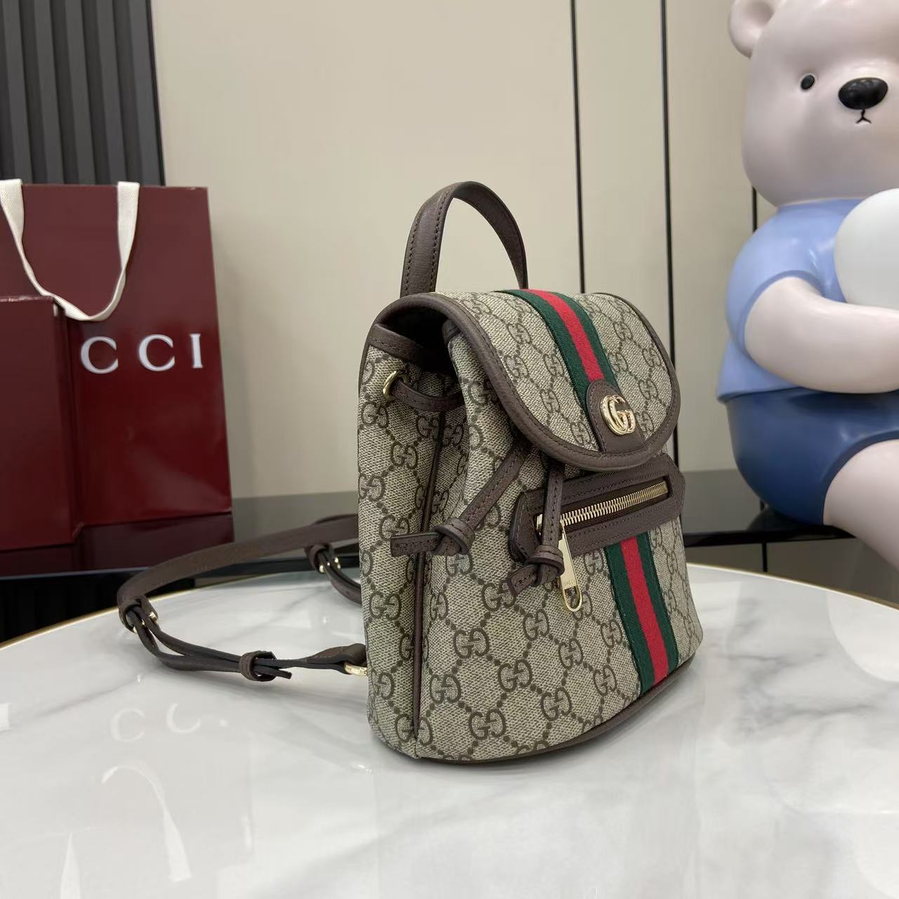 Gucci Ophidia Small Backpack - DopestKickz