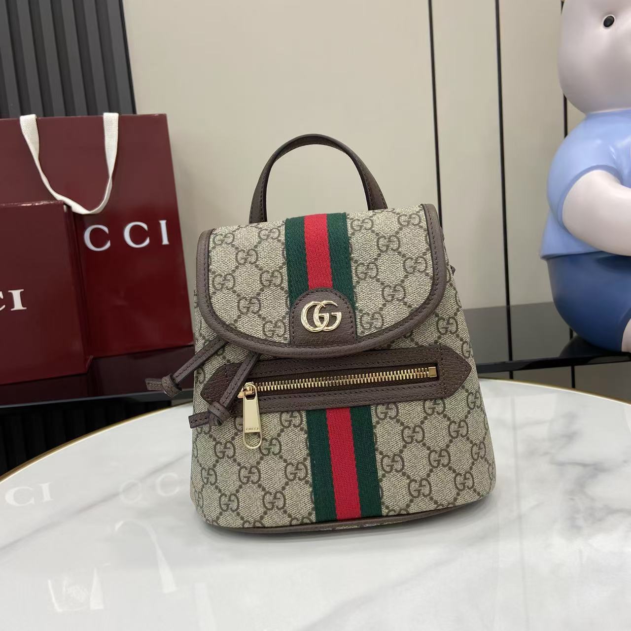 Gucci Ophidia Small Backpack - DopestKickz