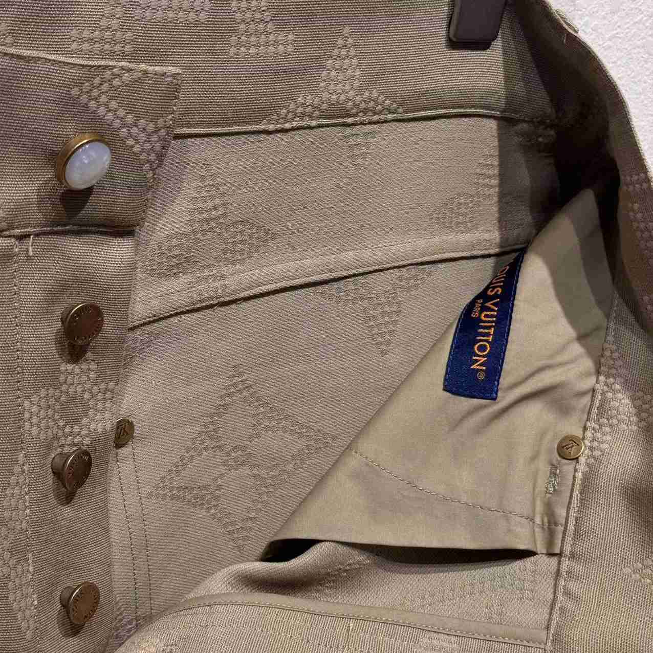 Louis Vuitton Monogram Embroidered Skate Pants     1AHBMA - DopestKickz