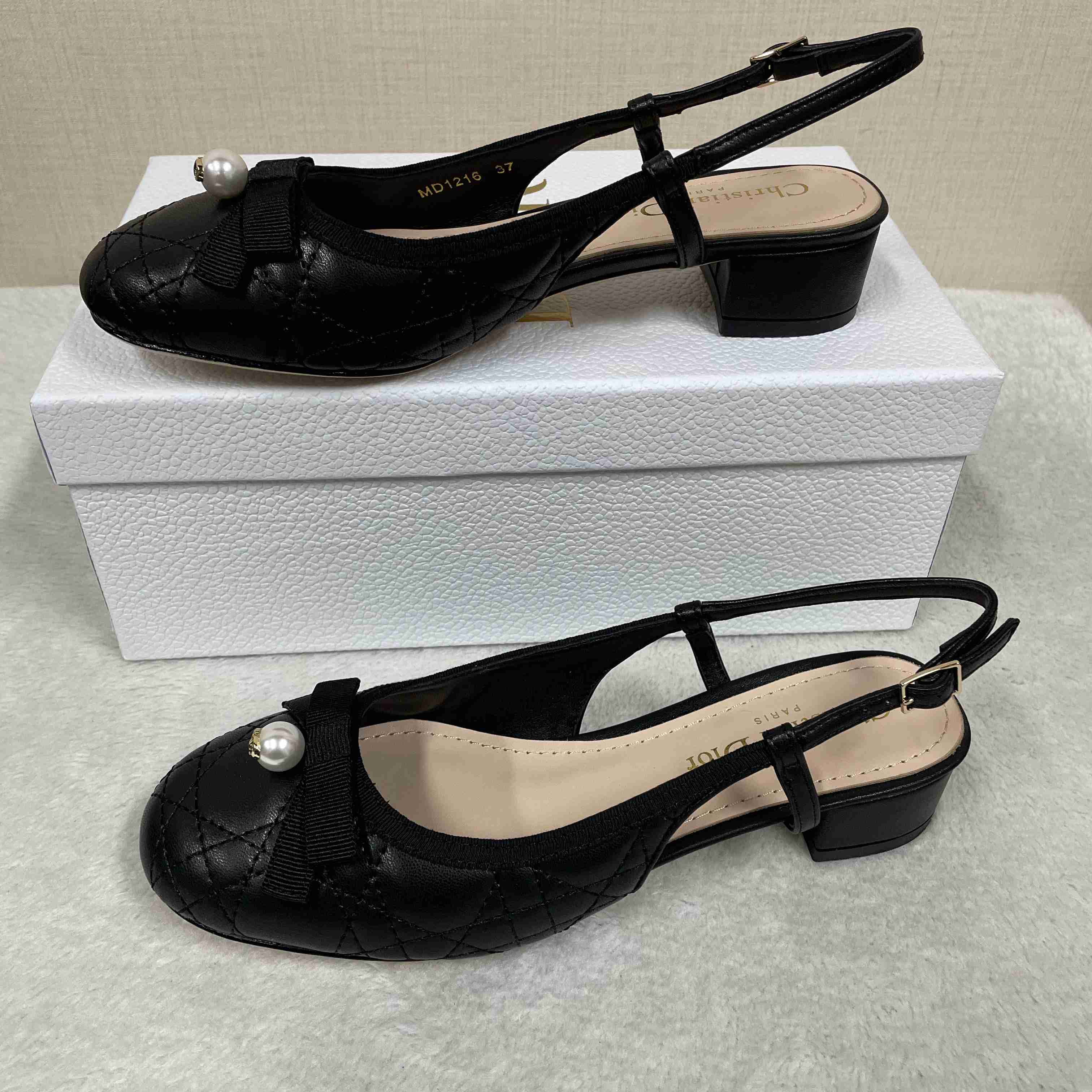 Dior Ballet Slingback Pumps   35mm - DopestKickz