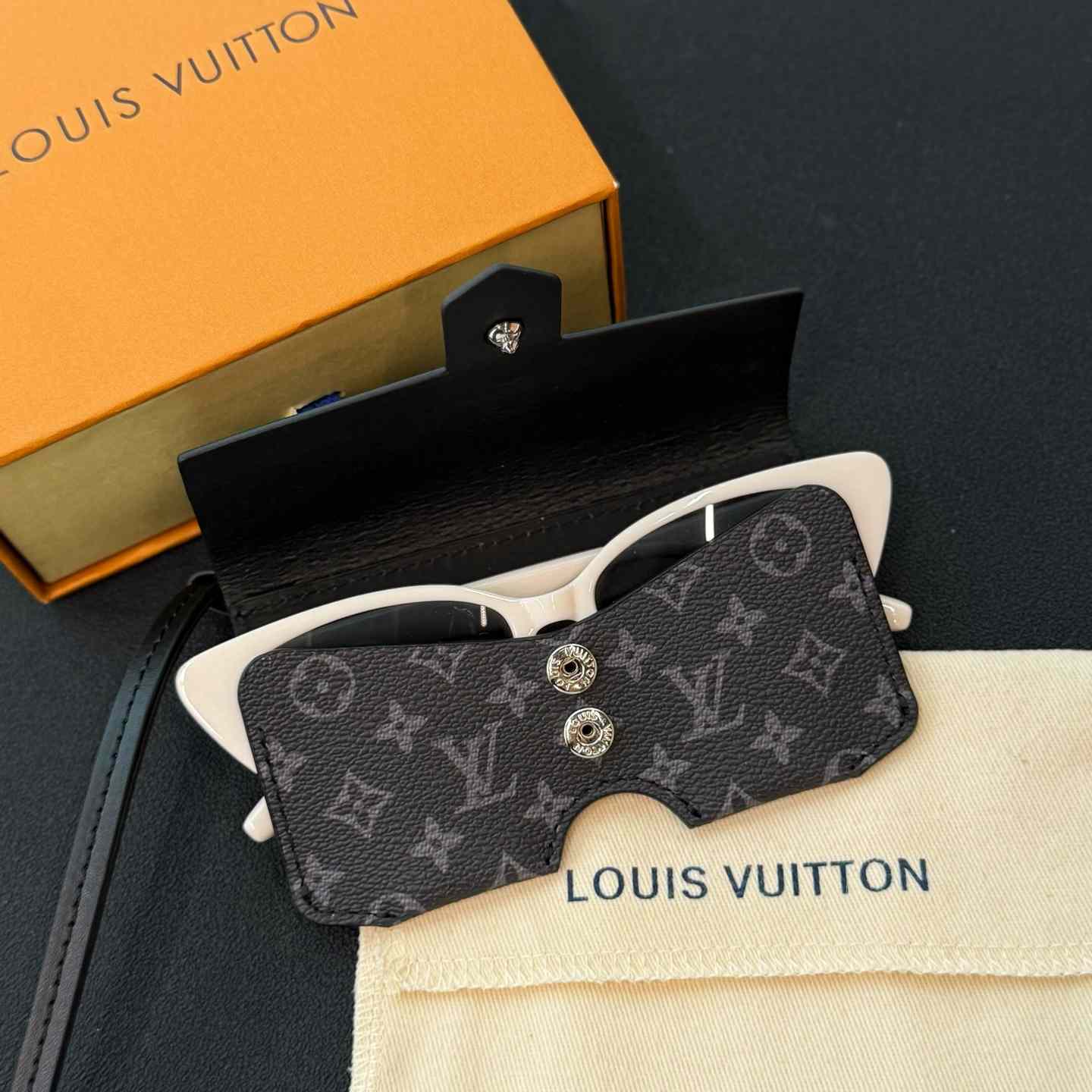 Louis Vuitton LV Glasses Holder    - DopestKickz