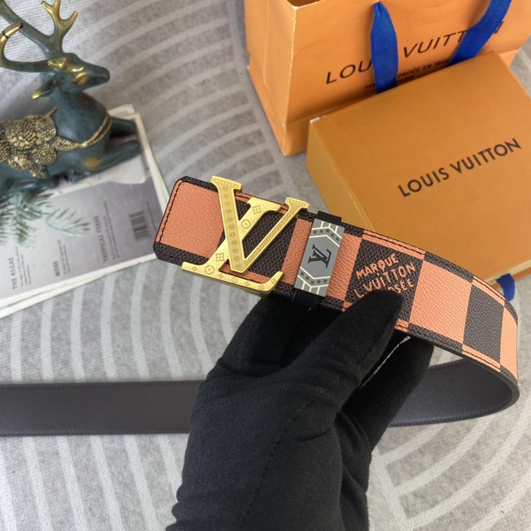 Louis Vuitton 40mm Reversible Belt  - DopestKickz