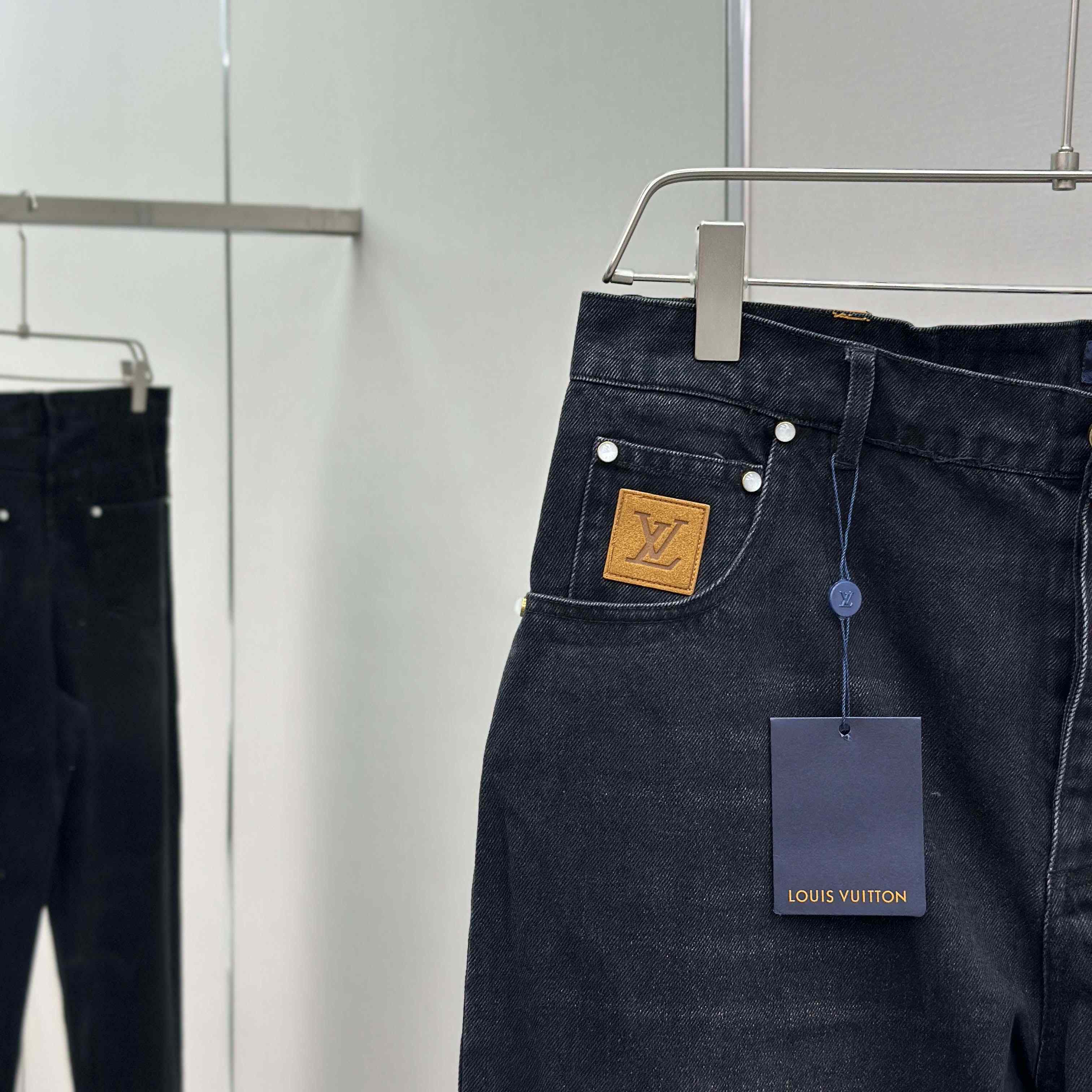 Louis Vuitton LV Skate Denim Pants   1AILKZ - DopestKickz