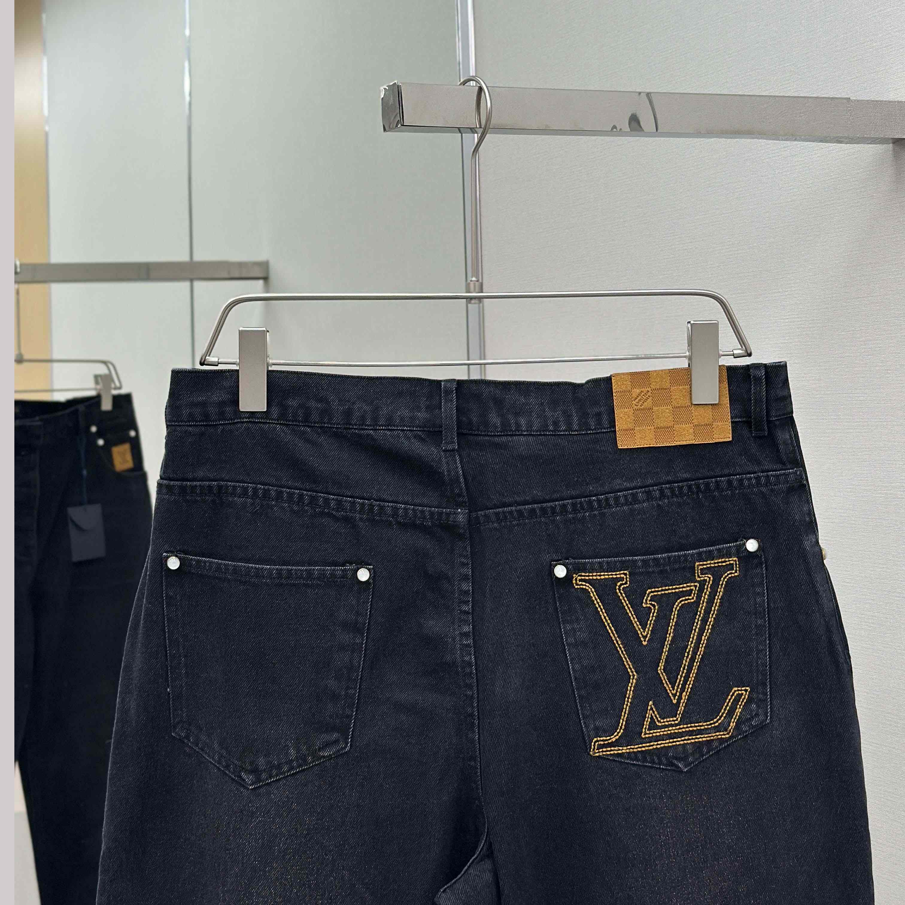 Louis Vuitton LV Skate Denim Pants   1AILKZ - DopestKickz