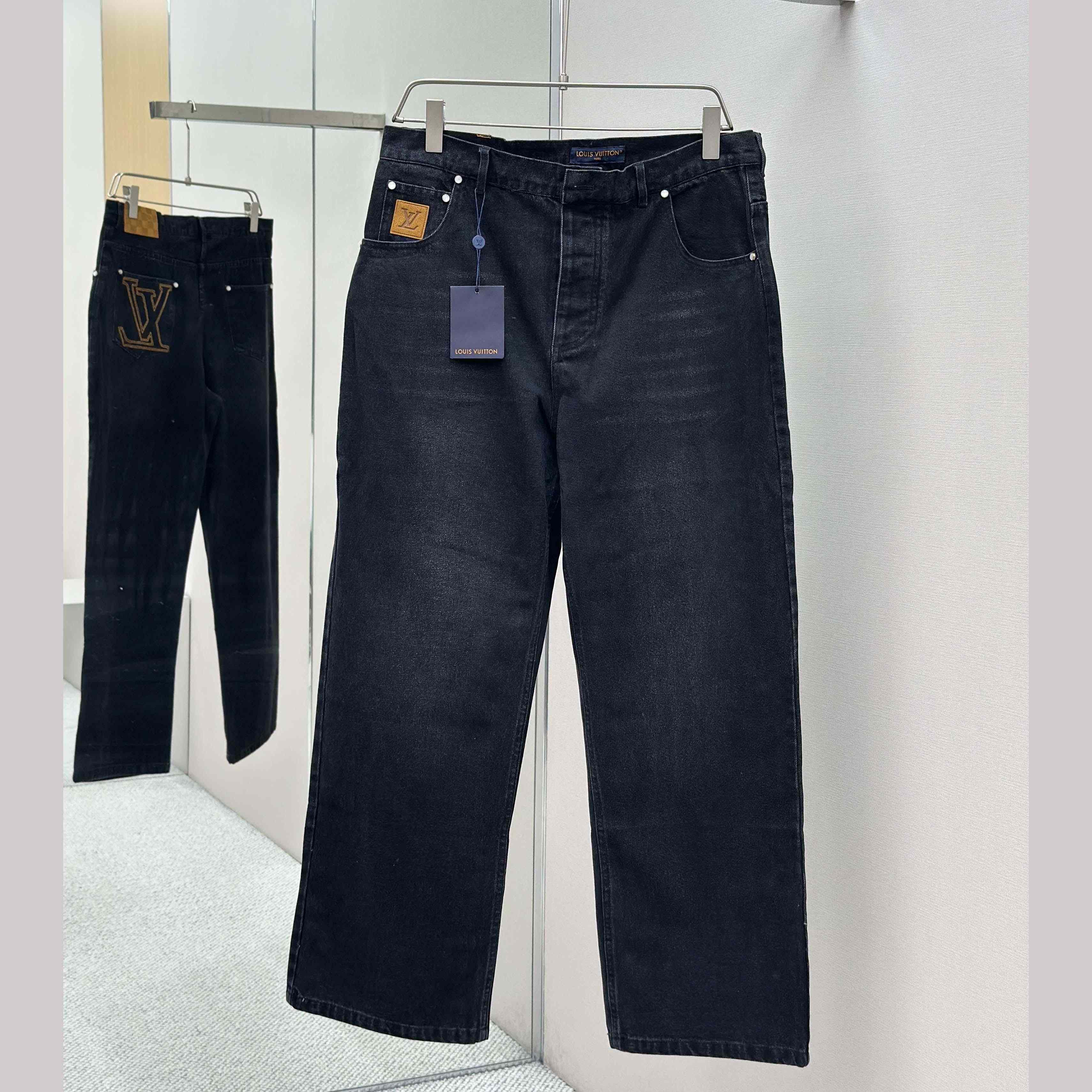 Louis Vuitton LV Skate Denim Pants   1AILKZ - DopestKickz