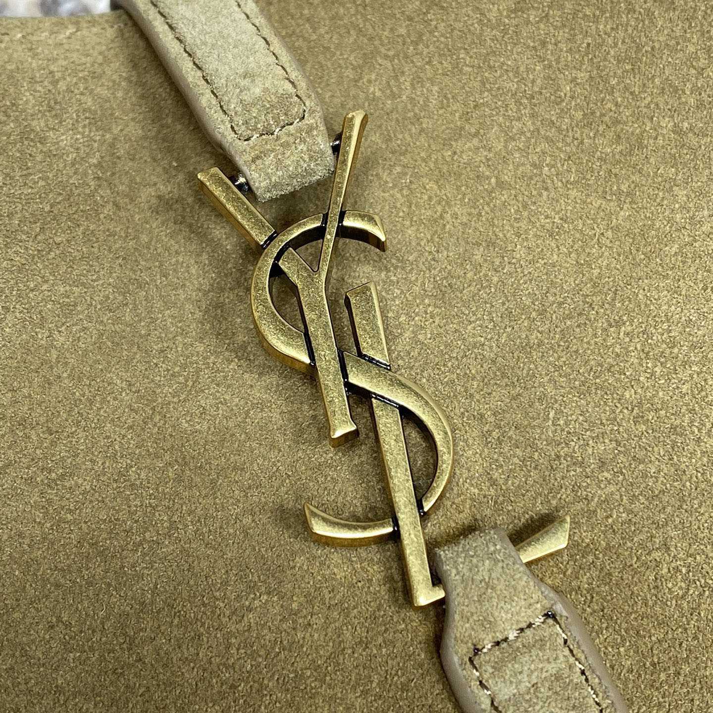 Saint Laurent LE 5 À 7 Supple Baby In Suede - DopestKickz