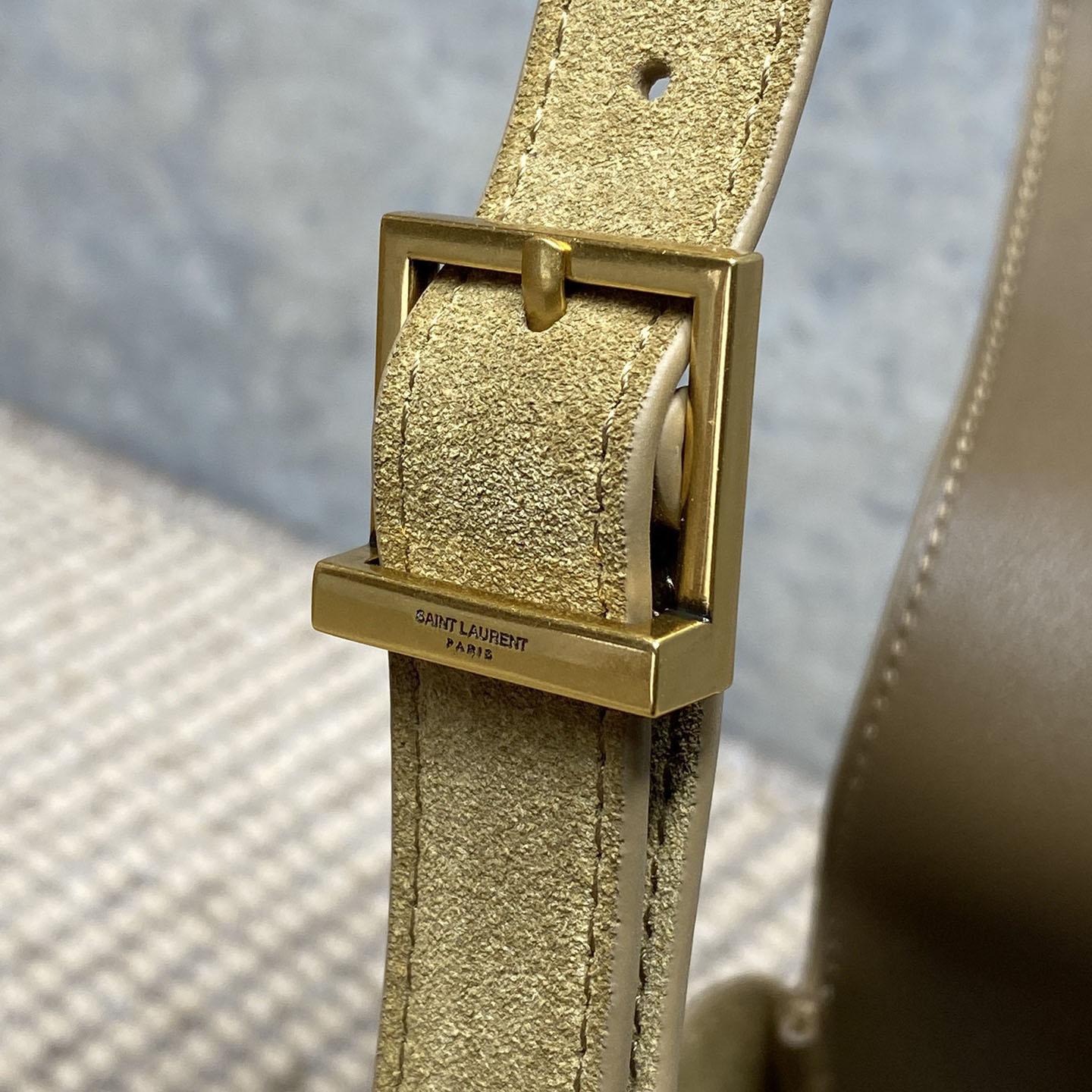 Saint Laurent LE 5 À 7 Supple Baby In Suede - DopestKickz