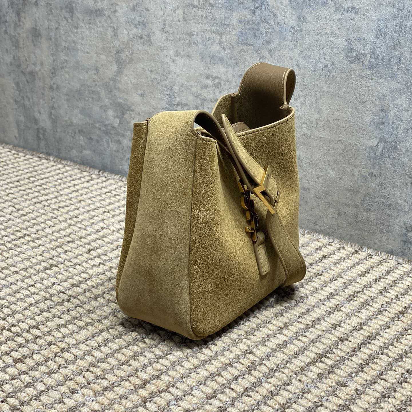 Saint Laurent LE 5 À 7 Supple Baby In Suede - DopestKickz