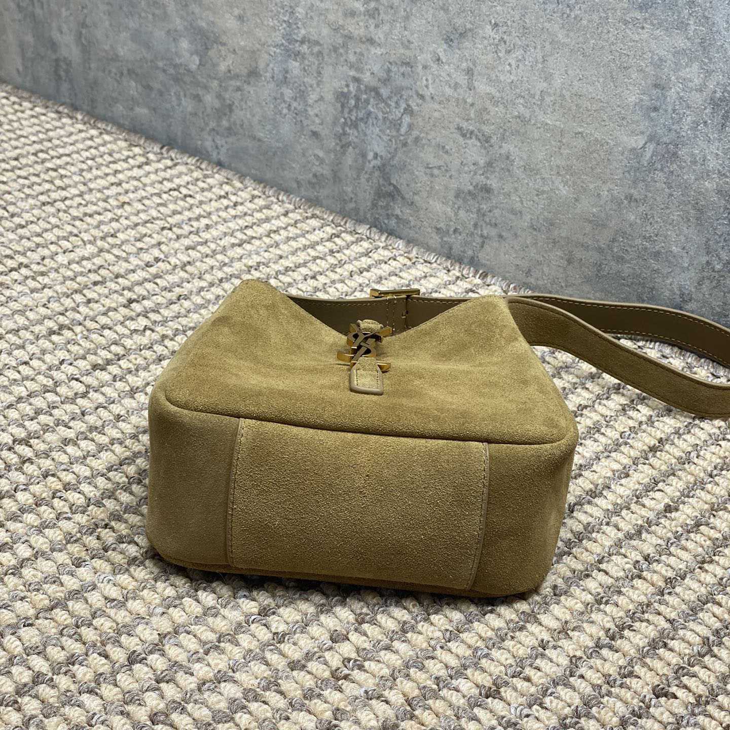 Saint Laurent LE 5 À 7 Supple Baby In Suede - DopestKickz