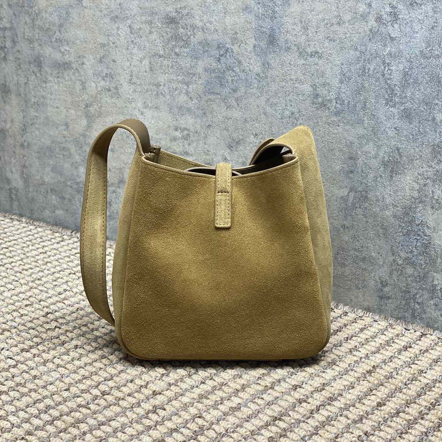 Saint Laurent LE 5 À 7 Supple Baby In Suede - DopestKickz