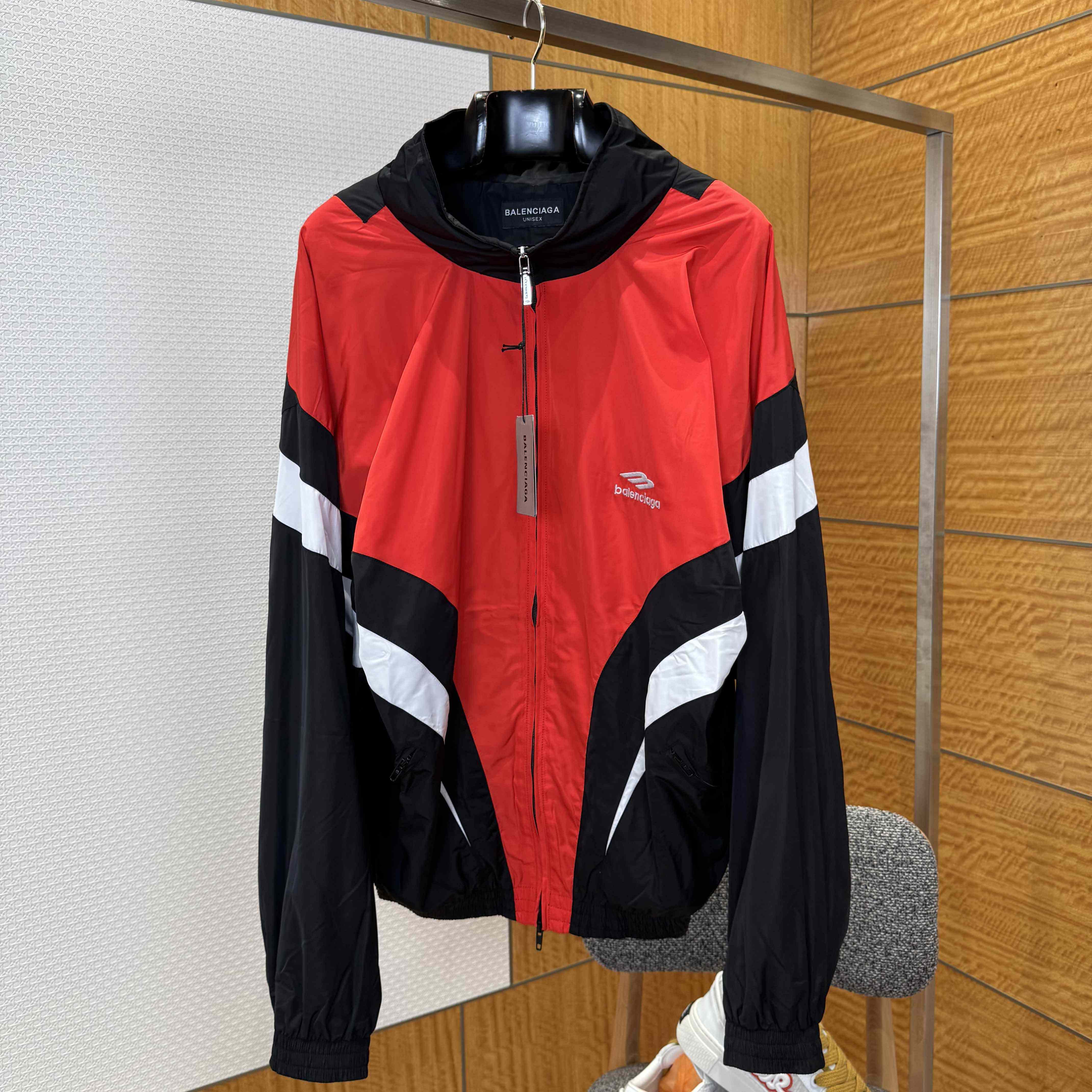 Balenciaga 3b Sports Icon Tracksuit Jacket - DopestKickz