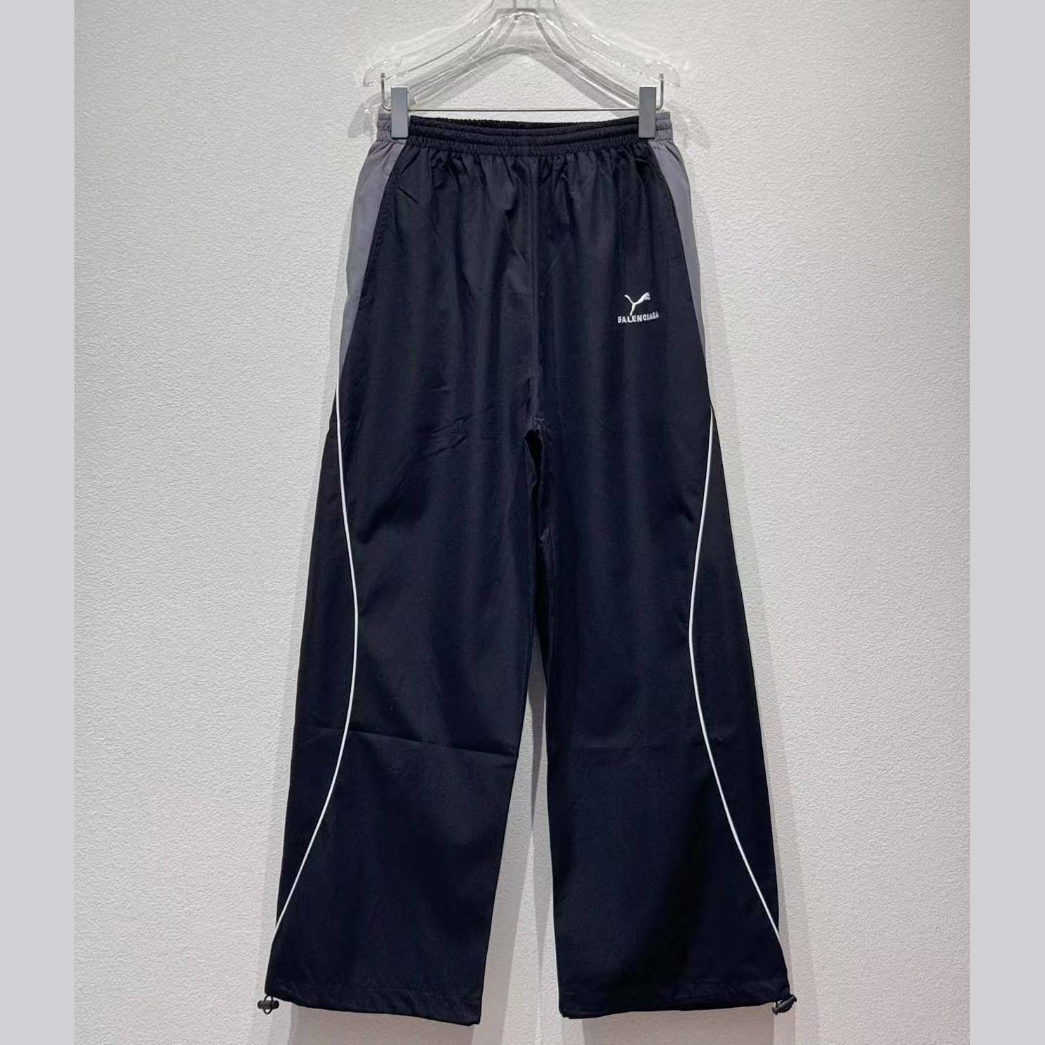 Balenciaga I PUMA Tracksuit Pants In Elephant Grey - DopestKickz