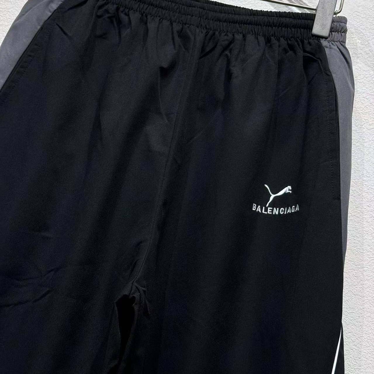 Balenciaga I PUMA Tracksuit Pants In Elephant Grey - DopestKickz