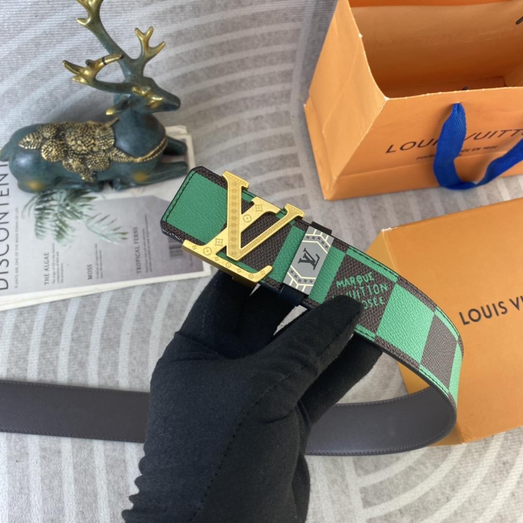 Louis Vuitton 40mm Reversible Belt  - DopestKickz