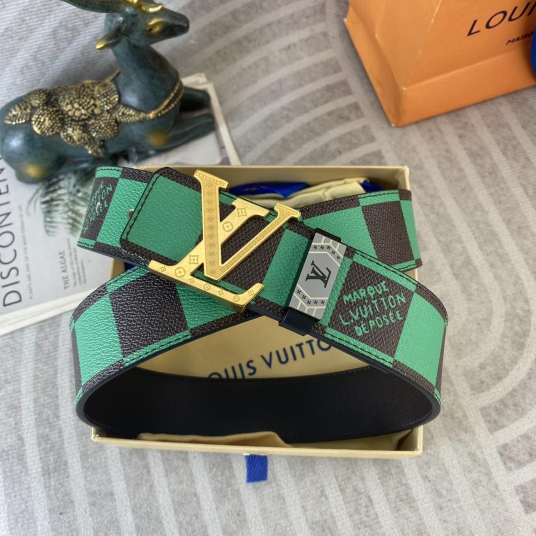 Louis Vuitton 40mm Reversible Belt  - DopestKickz