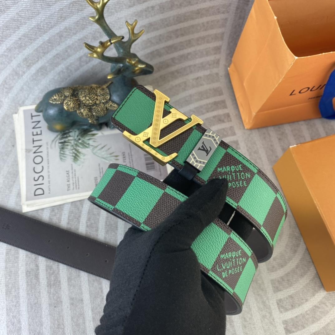 Louis Vuitton 40mm Reversible Belt  - DopestKickz