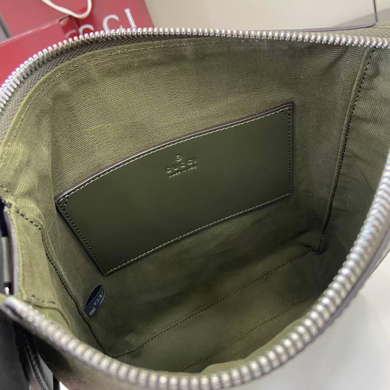 Gucci GG Monogram Small Messenger Bag - DopestKickz