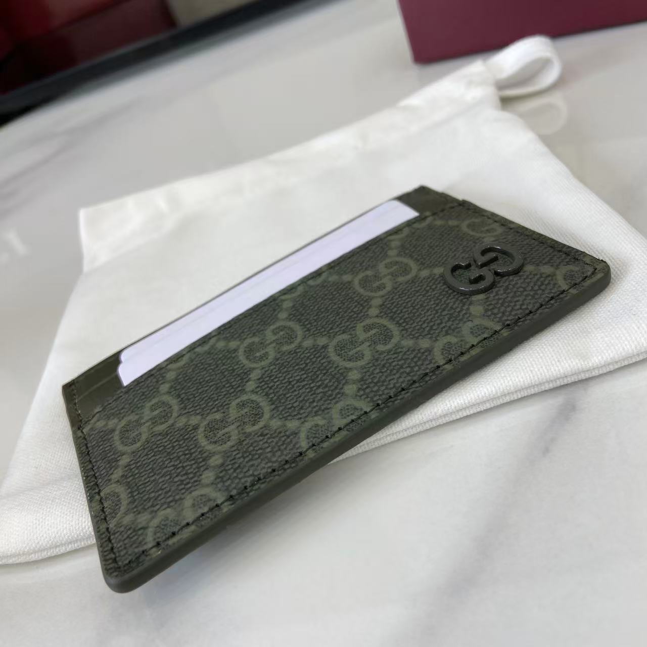 Gucci GG Monogram Long Card Case - DopestKickz