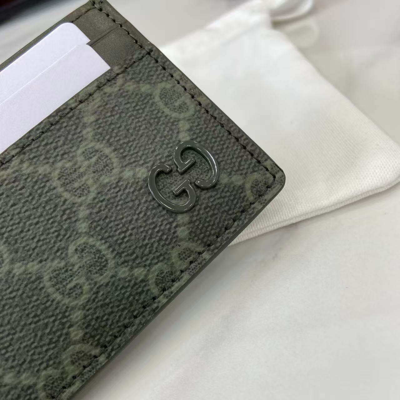 Gucci GG Monogram Long Card Case - DopestKickz