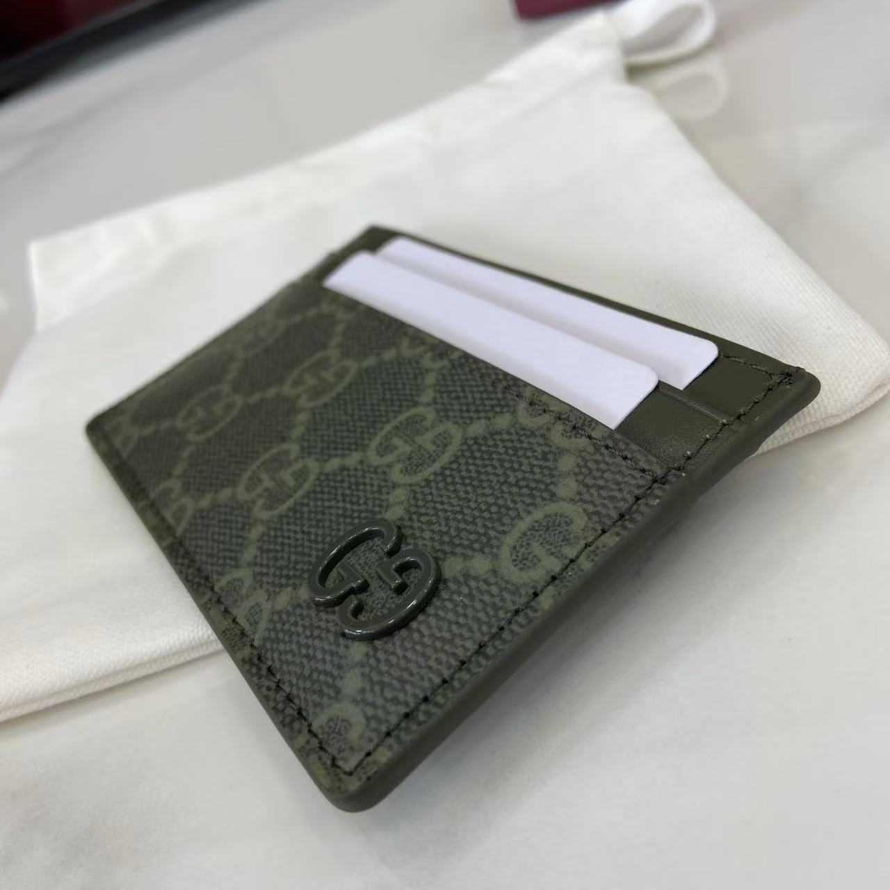 Gucci GG Monogram Long Card Case - DopestKickz