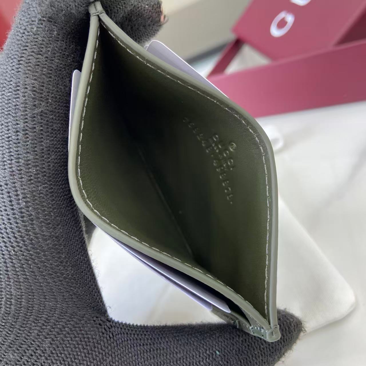 Gucci GG Monogram Long Card Case - DopestKickz