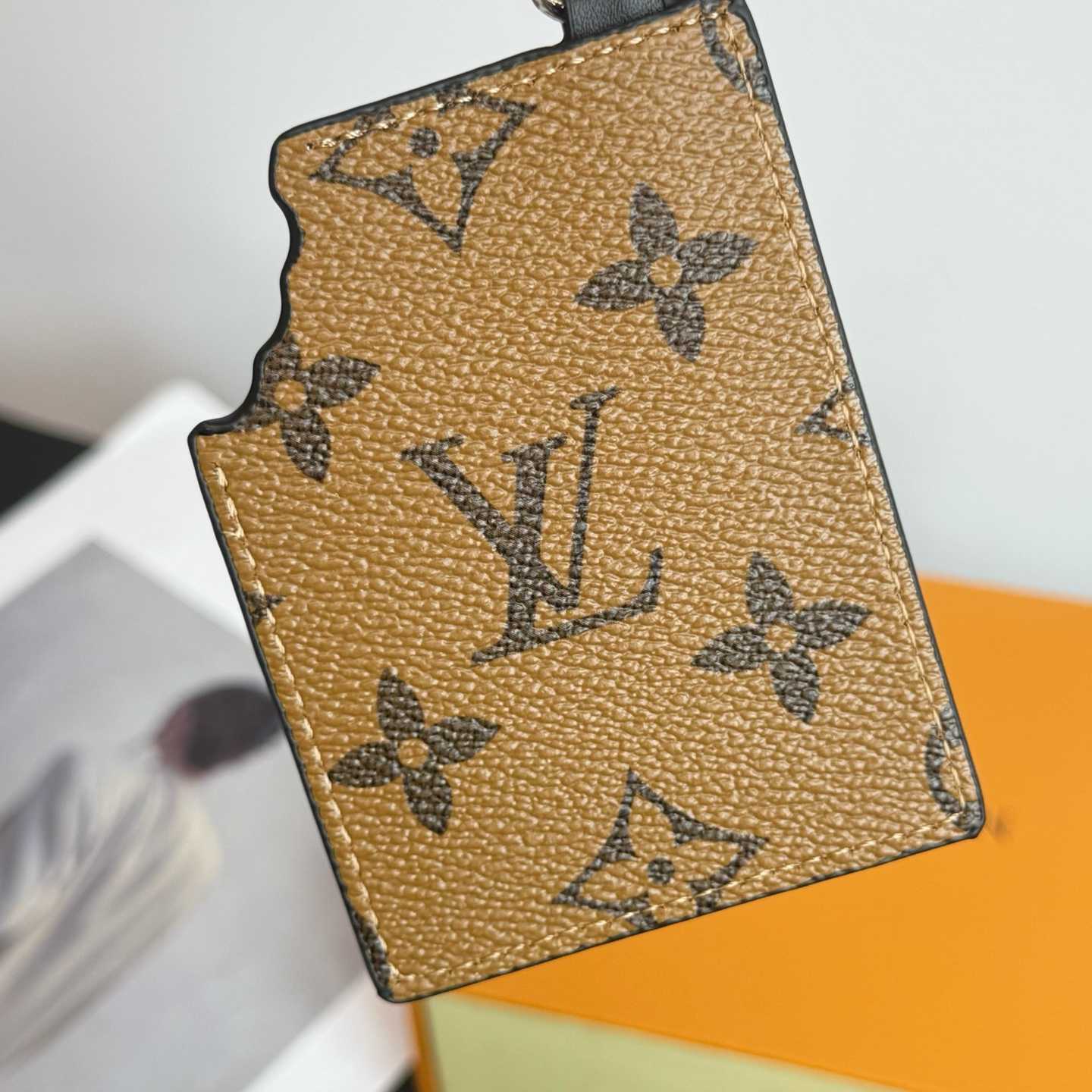 Louis Vuitton LV Chocolate Bar Figurine Key Holder And Bag Charm   M01478 - DopestKickz