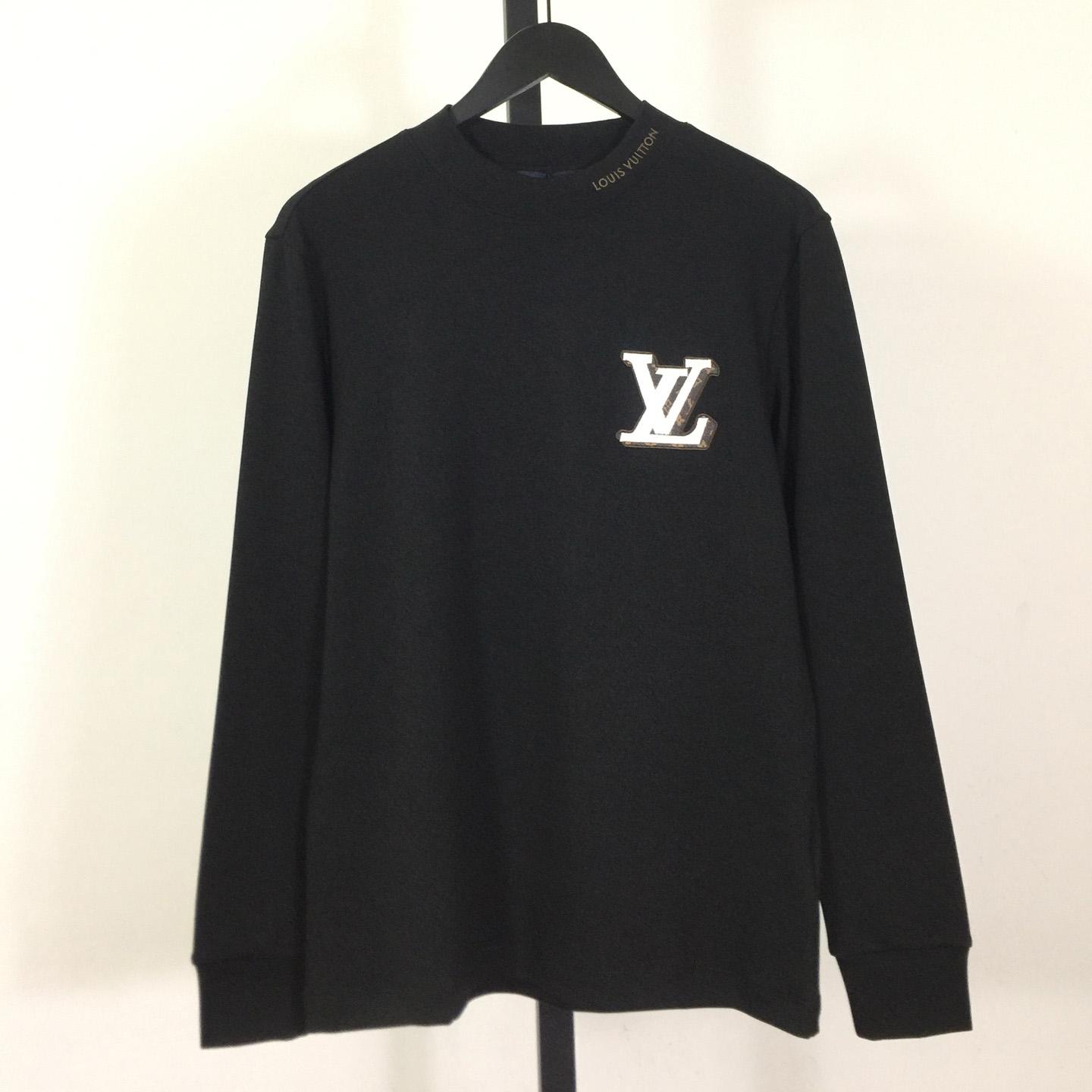 Louis Vuitton Embossed LV Long-Sleeved T-Shirt - DopestKickz