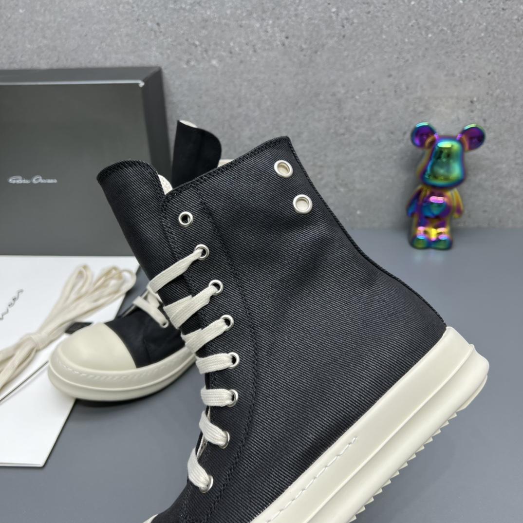 Rick Owens High Top Sneakers - DopestKickz
