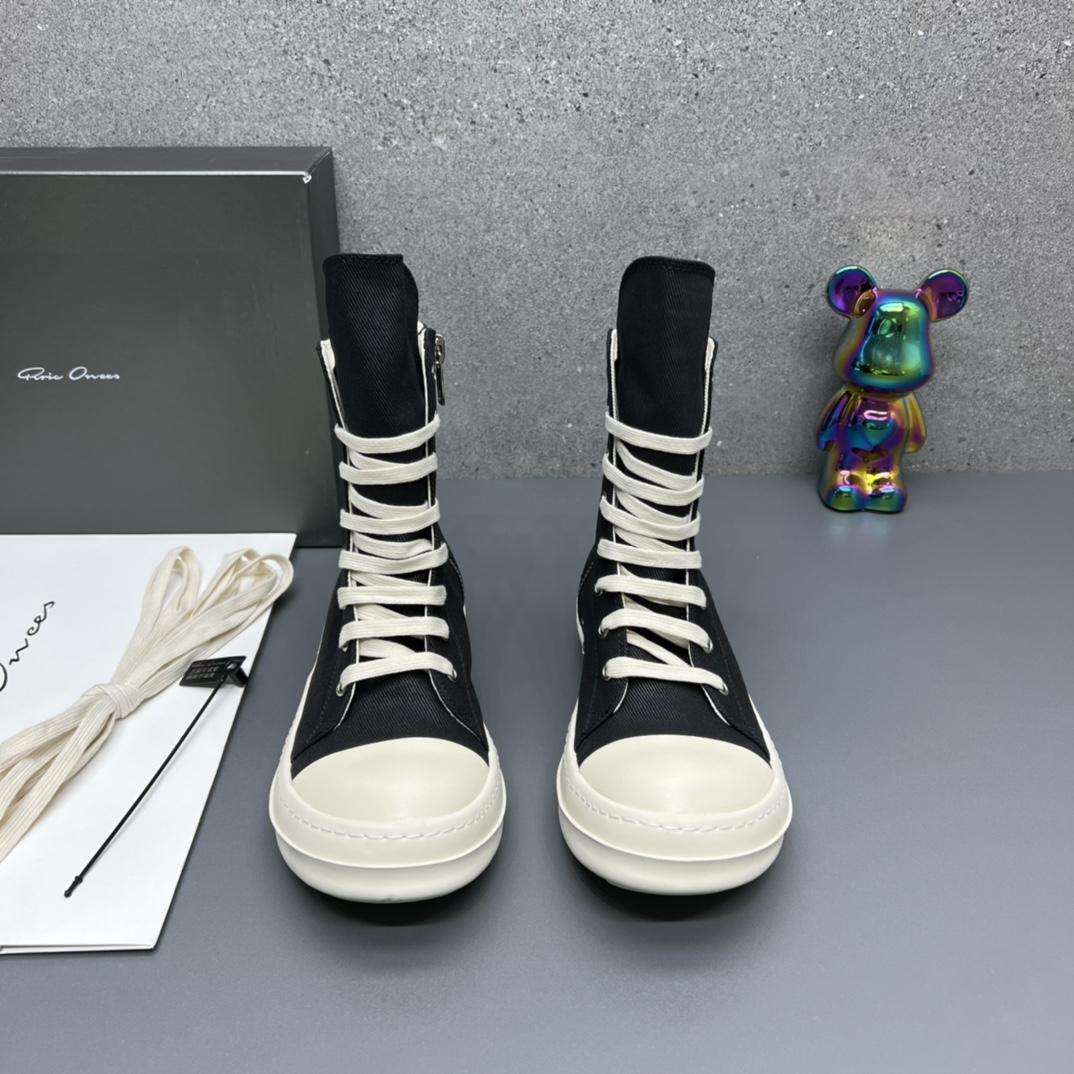 Rick Owens High Top Sneakers - DopestKickz