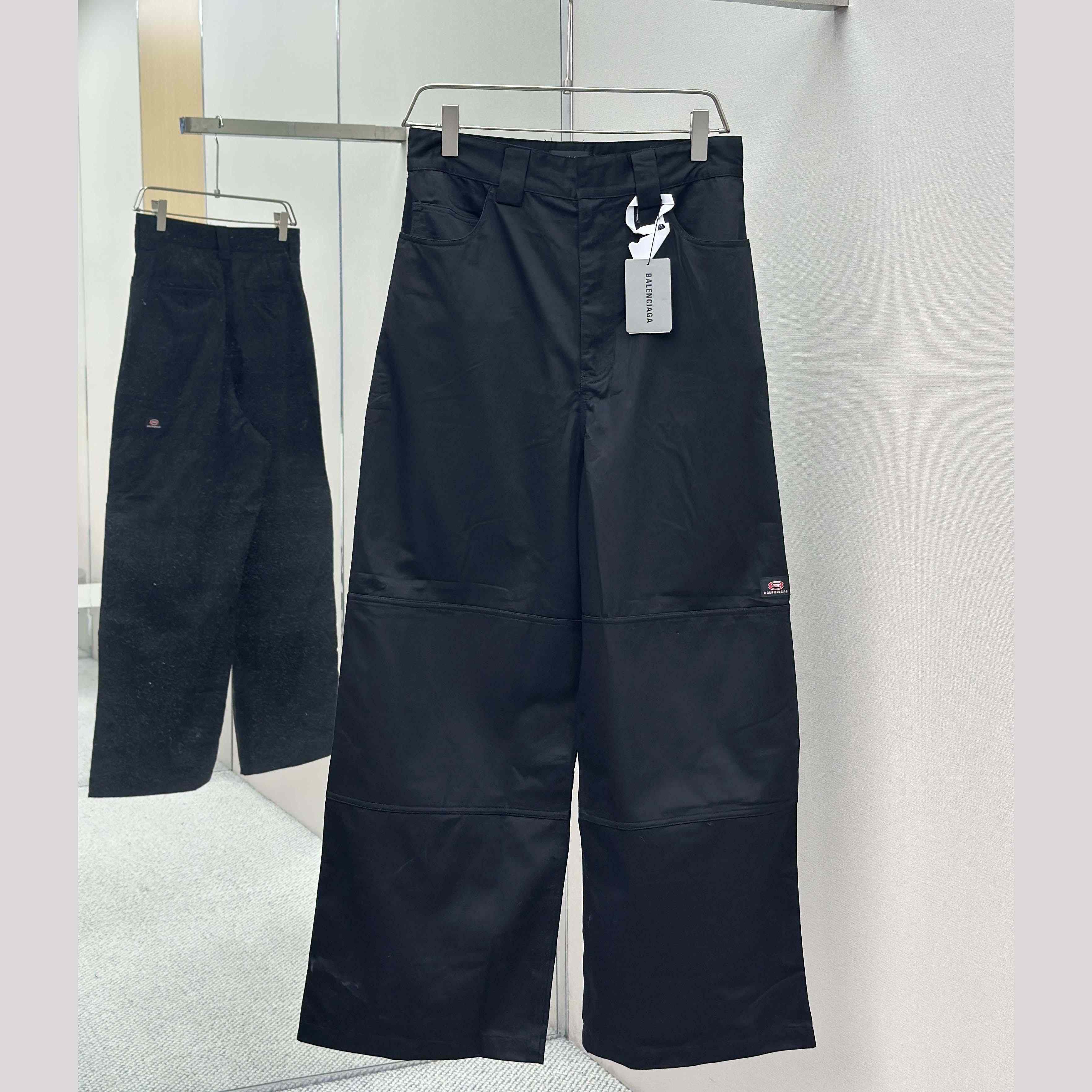 Balenciaga Workwear Utility Pants In Black - DopestKickz